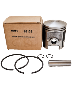 Piston completo motor Gasolina Minsel M165 diámetro 61mm x 2 Segmentos 2 mm