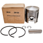 Piston completo motor Gasolina Minsel M165 diámetro 61mm x 2 Segmentos 2 mm Piston completo motor Gasolina Minsel M165 diámetro 61mm x 2 Segmentos 2 mm