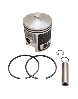 Piston completo motor Gasolina Minsel M165 diámetro 61mm x 2 Segmentos 2 mm