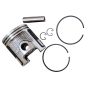 Piston completo motor Gasolina Minsel M165 diámetro 61mm x 2 Segmentos 2 mm Piston completo motor Gasolina Minsel M165 diámetro 61mm x 2 Segmentos 2 mm
