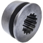 Casquillo conexión rotovator Agria 7700 14 estrías