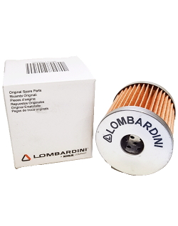 Cartucho filtro depósito gasoil motor Lombardini 4LD, 3LD, 9LD, LDA