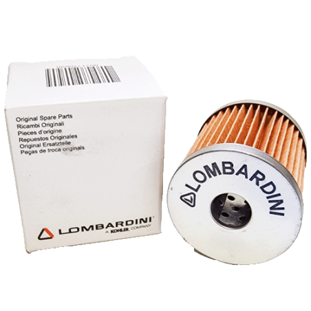 Cartucho filtro depósito gasoil motor Lombardini 4LD, 3LD, 9LD, LDA