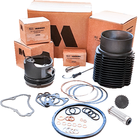 Kit cilindro y piston y Biela Minsel Diesel RD80 Ruggerini