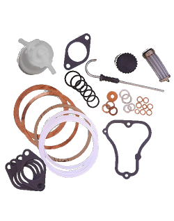 Juego de juntas y estanqueidad completo para reparar motores Minsel y Ruggerini