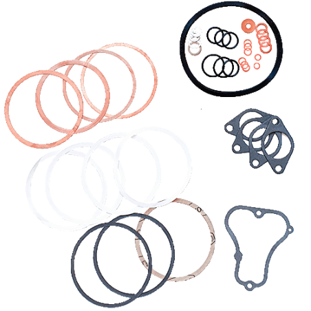 Juego de juntas y estanqueidad completo para reparar motores Minsel y Ruggerini