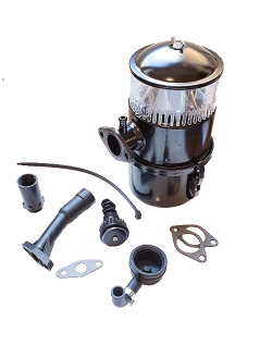Filtro de aire con prefiltro, respiradero y juntas . Motor Minsel Diesel y Ruggerini