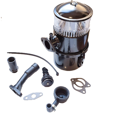 Filtro de aire con prefiltro, respiradero y juntas . Motor Minsel Diesel y Ruggerini
