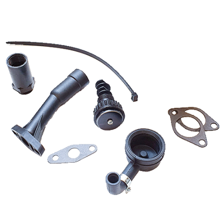 Filtro de aire con prefiltro, respiradero y juntas . Motor Minsel Diesel y Ruggerini