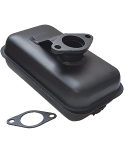Tubo escape motores Minsel diesel serie M, RF y RD