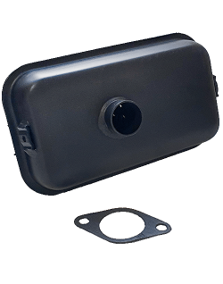 Tubo escape motores Minsel diesel serie M, RF y RD
