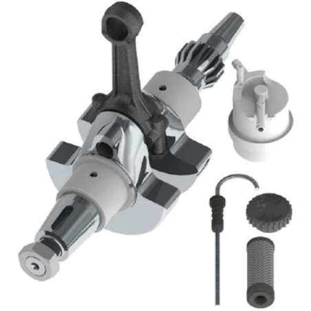 Kit cambio cigüeñal, biela, cojinetes, motores Minsel Diesel M380, M470, RF80, RF90