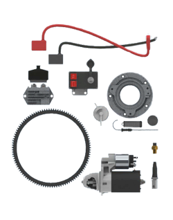 Kit arranque electrónico completo para motores Minsel diésel M Y RF
