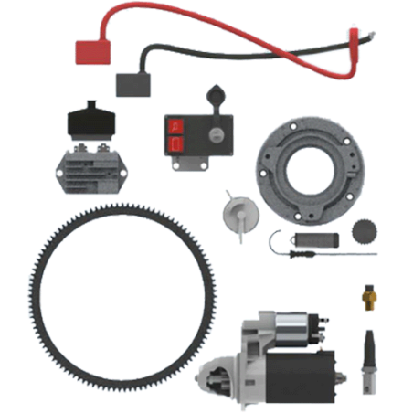 Kit arranque electrónico completo para motores Minsel diésel M Y RF
