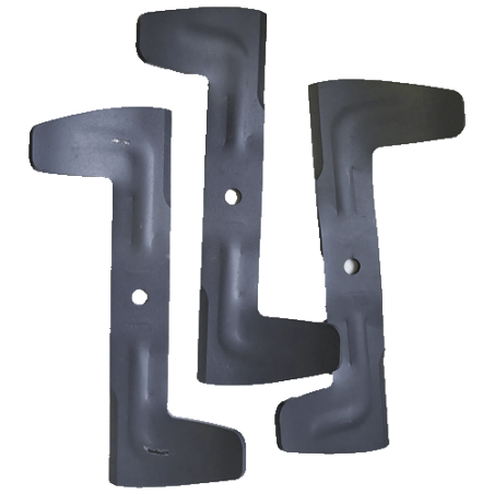 Kit Cuchillas tractor cortacésped segadora Kubota RCK48 G18, G21