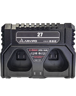 Cargador batería de 2,5Ah - 12.6V Gama 27 Arvipo