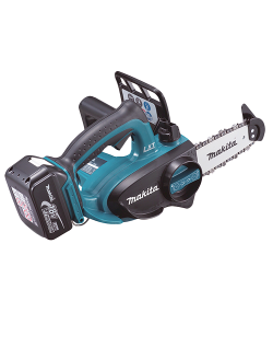 Motosierra de cadena Makita a batería LXT 18V  11,5 cm DUC122
