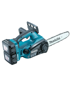 Motosierra de cadena Makita a batería LXT 18V  25 cm cierre rápido DUC252