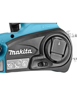 Motosierra de cadena Makita a batería LXT 18V  25 cm cierre rápido DUC252
