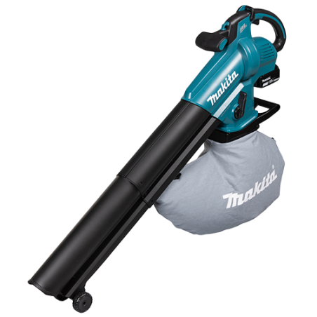 Soplador a batería Makita LXT 18V posibilidad aspiración DUB187
