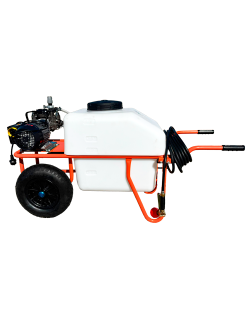 Carretilla de fumigar con motor eléctrico y bomba Comet MC25