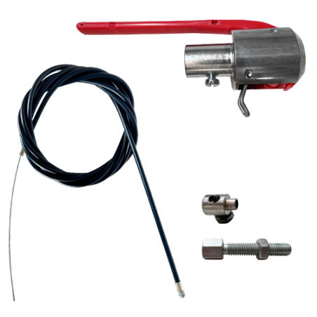 Kit pare seguridad maneta chapa/cable Agria 7000 Kit pare seguridad maneta chapa/cable Agria 7000
