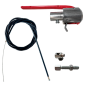 Kit pare seguridad maneta chapa/cable Agria 7000 Kit pare seguridad maneta chapa/cable Agria 7000