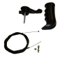 Kit maneta acelerador plástico MZ/MC motoazada Agria 7000 Kit maneta acelerador plástico MZ/MC motoazada Agria 7000