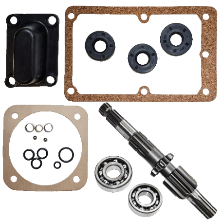 Kit eje principal post nº 82088 CC motoazada Agria 7000