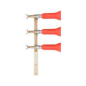 Columna con pulverizador regulable turbo 3 salidas latón