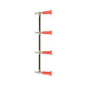 Columna con pulverizador regulable turbo 4 salidas goma Columna con pulverizador regulable turbo 4 salidas goma