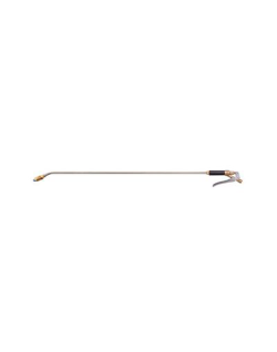 Lanza de riego 50 cm con boquilla rajilla plástica y llave