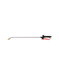 Lanza acero con boquilla espejo largo alcance 50 cm