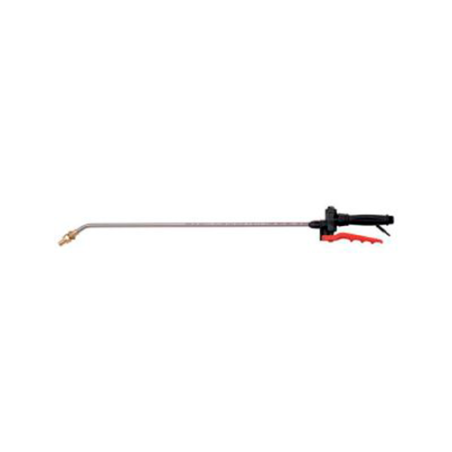 Lanza acero con boquilla espejo largo alcance 80 cm