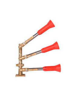 Columna 3 salidas con pulverizador regulable