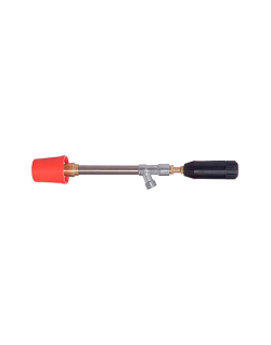 Pistolete sin fin 30 cm con campana mediana roja