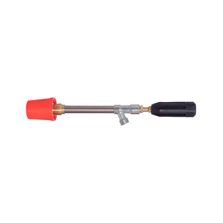 Pistolete sin fin 30 cm con campana mediana roja