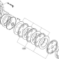 Disco freno Kubota ME9000 - ME9540