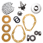 Kit piñones y cadena 50 transmisión Motocultor Agria 3000
