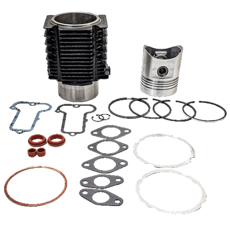 Kit cilindro piston para motores Lombardini 3LD510 Y 3LD511 Antiguo LDA510 4 Segmentos