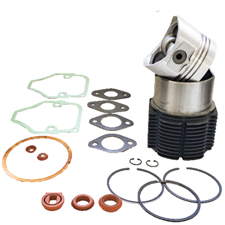 Kit cilindro pistón juntas originales 6 LD 400/435 B1
