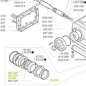 Kit collarines Bomba Imovilli pompe P123, P153, P246, P306 Kit collarines Bomba Imovilli pompe P123, P153, P246, P306