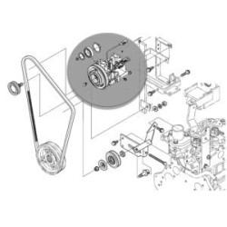 COMPRESOR AIRE ACONDICIONADO KUBOTA