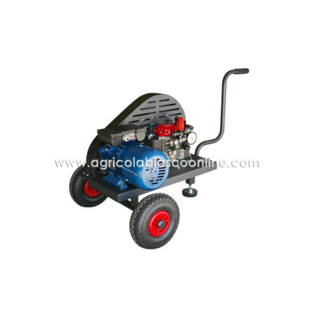 carrito bancada 2 ruedas M30 3 CV monofasica poleas big