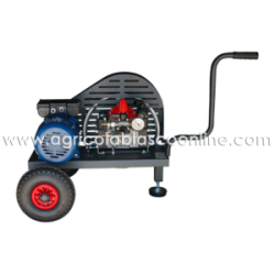 Carrito Bancada 2 ruedas bomba Imovilli M30 3CV motor electrico monofásico a poleas