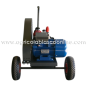 Carrito Bancada 2 ruedas bomba Imovilli M30 3CV motor electrico monofásico a poleas