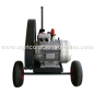 Carrito Bancada 2 ruedas bomba Imovilli M50 motor electrico trifásico a poleas Carrito Bancada 2 ruedas bomba Imovilli M50 motor electrico trifásico a poleas