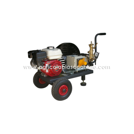 carrito bancada 2 ruedas P63 GX160 a poleas big