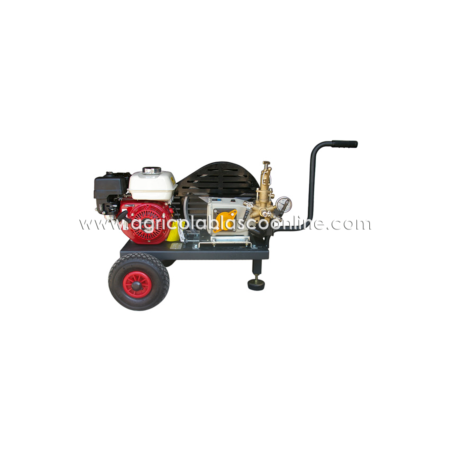 Carrito Bancada 2 ruedas bomba Imovilli P63 motor Honda GX160 a poleas