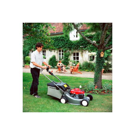 Cortacésped Honda HRD536HXE con motor a gasolina autopropulsado